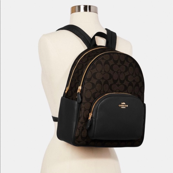 COACH Signature Court Backpack - Picture 12 of 12